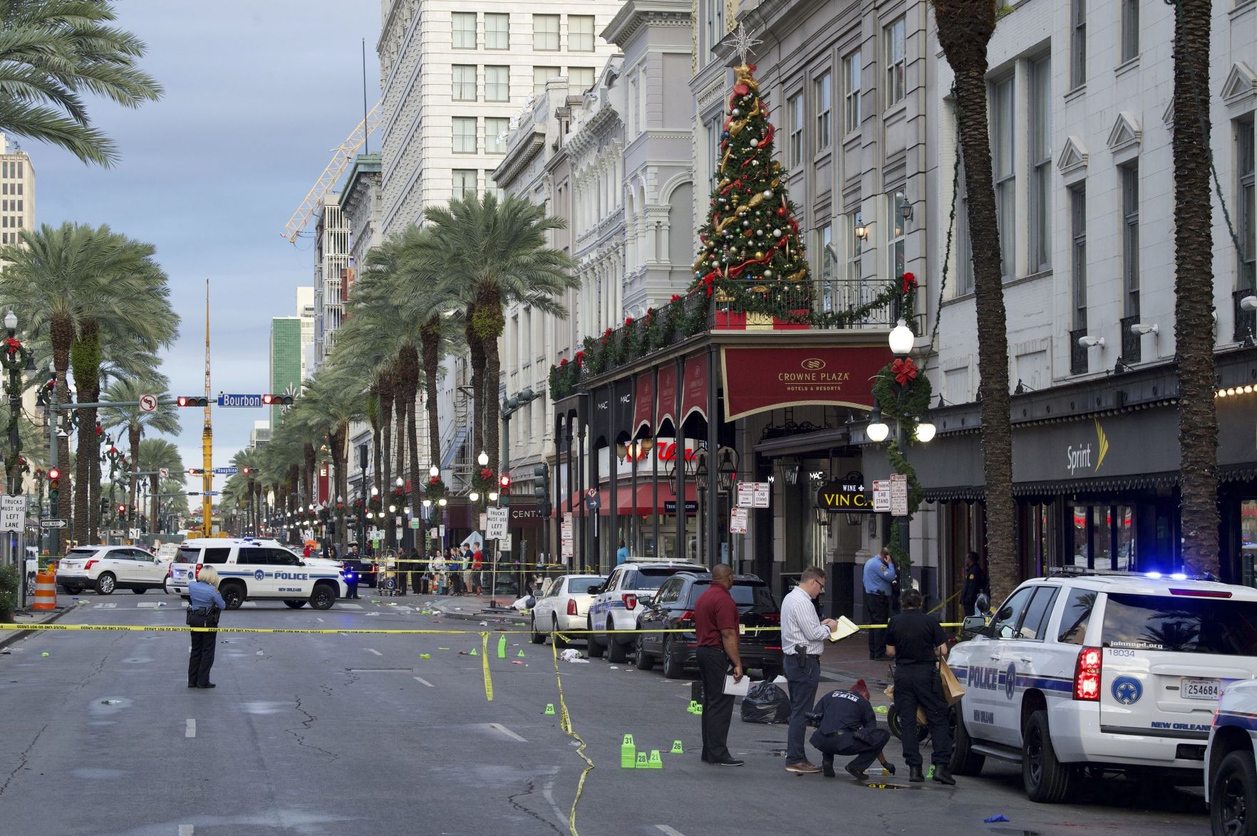 APTOPIX French Quarter Shooting